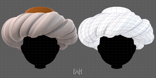 Cap V82 3D Модель .c4d .max .obj .3ds .fbx .stl .blend 