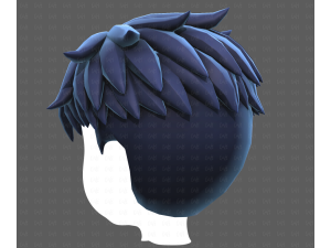 Base Hair for Boy V65 3D Модель