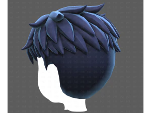 Base Hair for Boy V65 3D Model