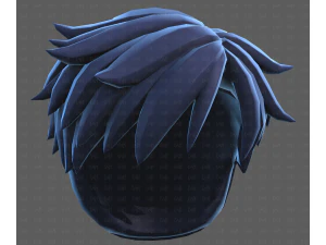 Base Hair for Boy V65 3D Model