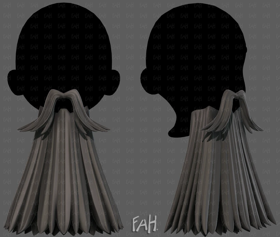 Baard V65 3D Model .c4d .max .obj .3ds .fbx .stl .blend 