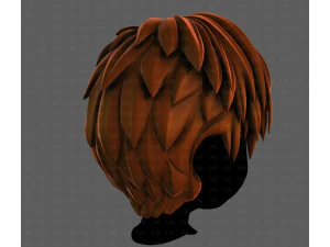 3D Hair style for boy V125 3D Model