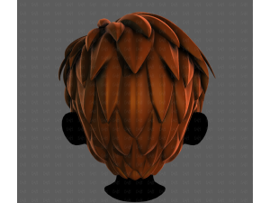 3D Hair style for boy V125 Modelo 3D