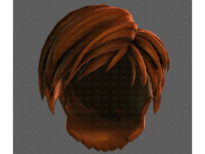 3D Hair style for boy V125 3D Model