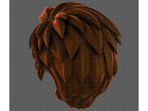 3D Hair style for boy V125 Modelo 3D