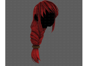 3D Hair style for girl V125 3D Модель
