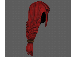 3D Hair style for girl V125 3D Модель