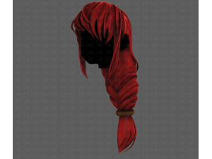 3D Hair style for girl V125 3D Модель