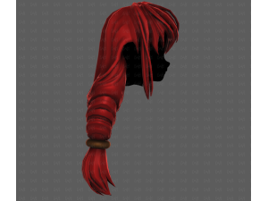 3D Hair style for girl V125 3D Модель