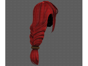 3D Hair style for girl V125 3D Модель