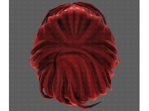 3D Hair style for girl V125 3D Модель