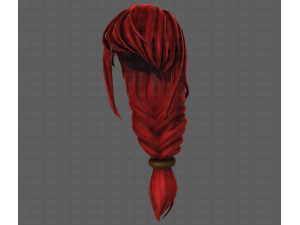 3D Hair style for girl V125 3D Модель