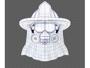 Cap V84 3D Model