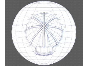 Cap V84 3D Model