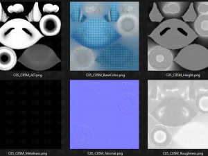 कैप V85 3D मॉडल