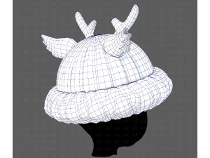 Cap V86 3D Model