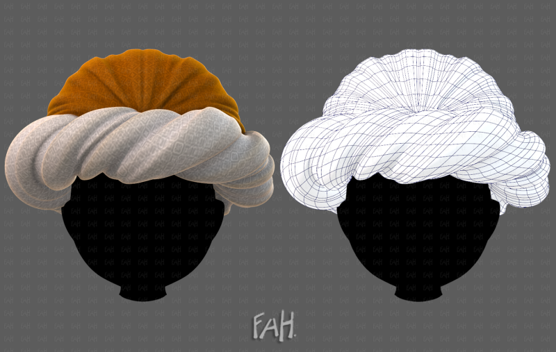 Cap V87 3D Model .c4d .max .obj .3ds .fbx .stl .blend 