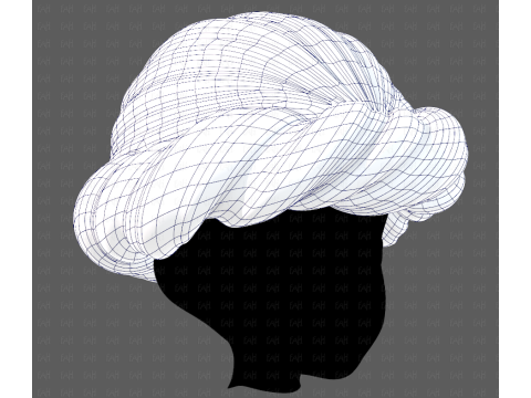 Cap V87 3D Model