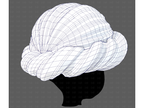 Cap V87 3D Model