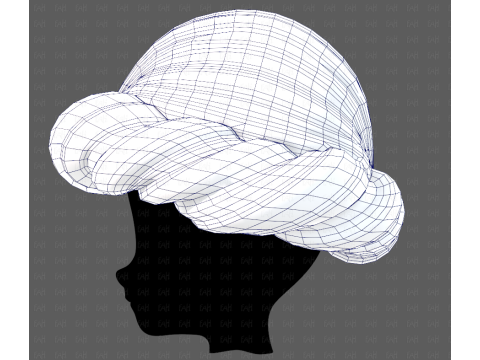 Cap V87 3D Model