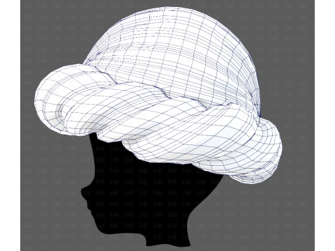 कैप V87 3D मॉडल