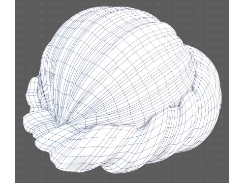 कैप V87 3D मॉडल