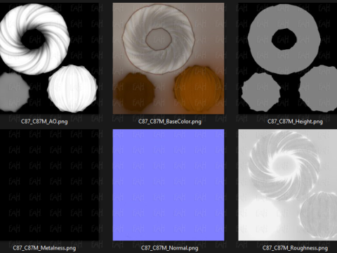 Cap V87 3D Model