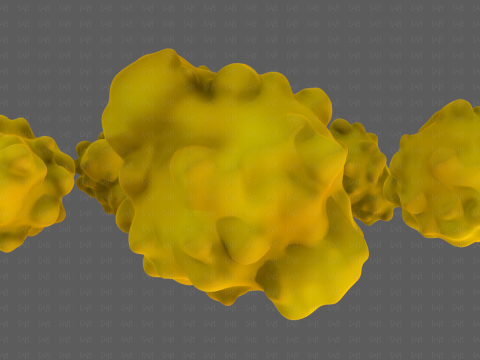 Trees Cartoon V61 3Dモデル