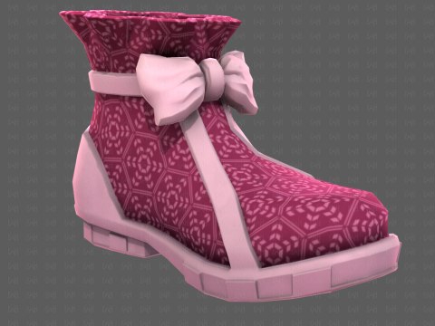 Shoes cartoonV60 3D मॉडल