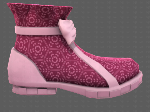 Shoes cartoonV60 3D मॉडल