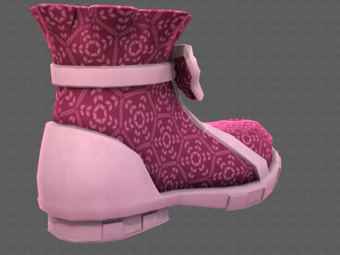 Shoes cartoonV60 3D मॉडल