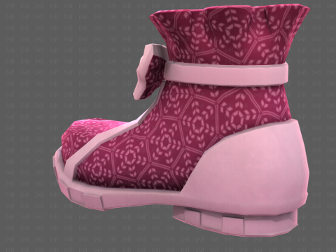 Shoes cartoonV60 3D मॉडल