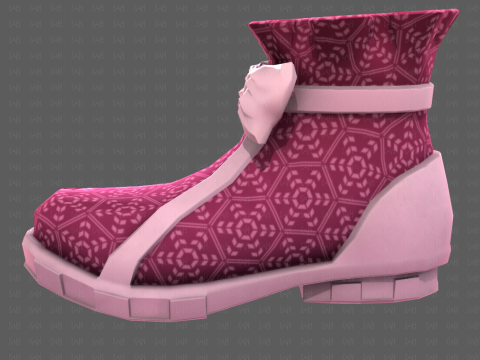 Shoes cartoonV60 3D मॉडल