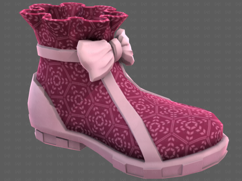 Shoes cartoonV60 3D मॉडल