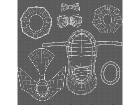 Shoes cartoonV60 3D मॉडल