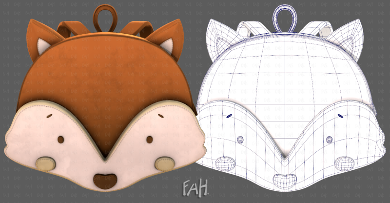 Bag V19 Model 3D .c4d .max .obj .3ds .fbx .stl .blend 