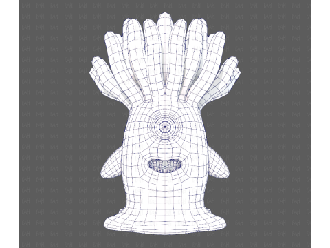 Monster V09 3D 모델