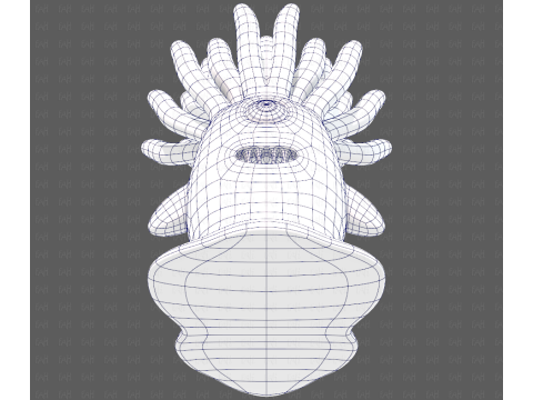 Monster V09 3D 모델