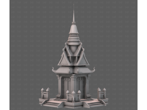 Pagoda V14 Modelo 3D