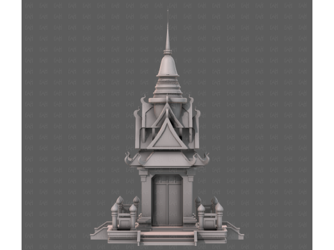 Pagoda V14 Modelo 3D
