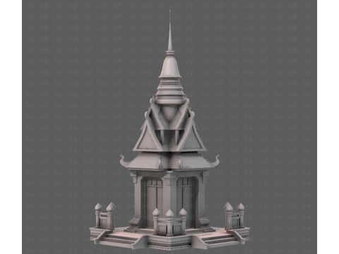 Pagoda V14 Modelo 3D