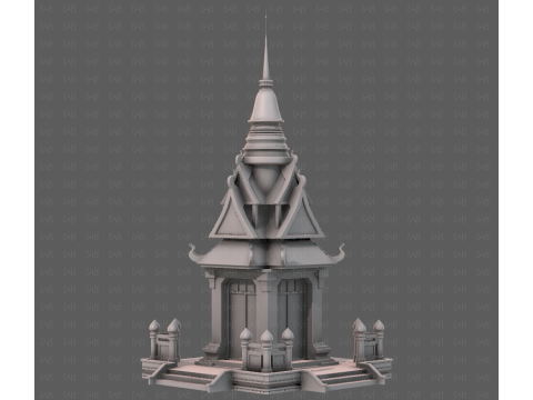 Pagoda V14 Modelo 3D
