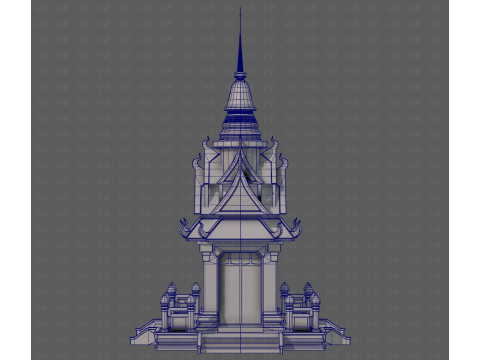 Pagoda V14 Modelo 3D