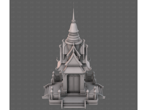 Pagoda V14 Modelo 3D