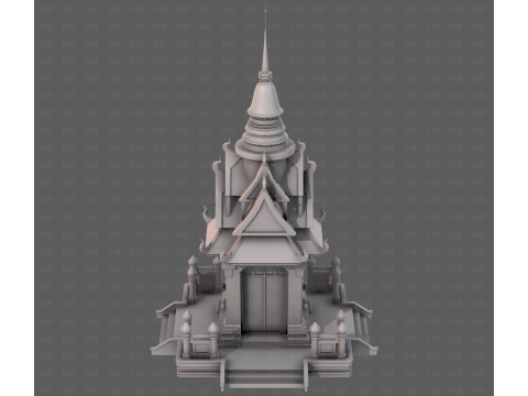 Pagoda V14 Modelo 3D