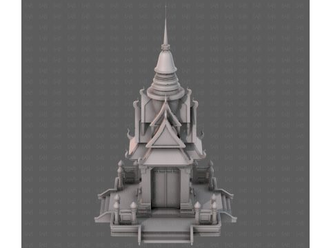 Pagoda V14 Modelo 3D