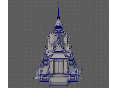 Pagoda V14 Modelo 3D