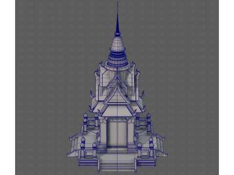 Pagoda V14 Modelo 3D