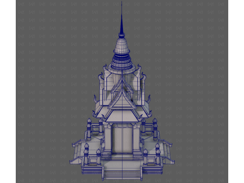 Pagoda V14 Modelo 3D
