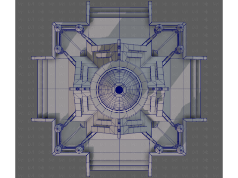 Pagoda V14 Modelo 3D